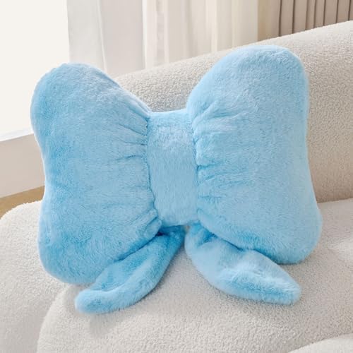 Bow Pillow Throw Pillows Butterfly Shaped Decorative Cute Pillows by Unknown