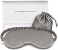 Silk Sleep Mask Light Blocking Luxury 100% Mulberry 19mm Silk Eye Mask Eye by YanserSelection