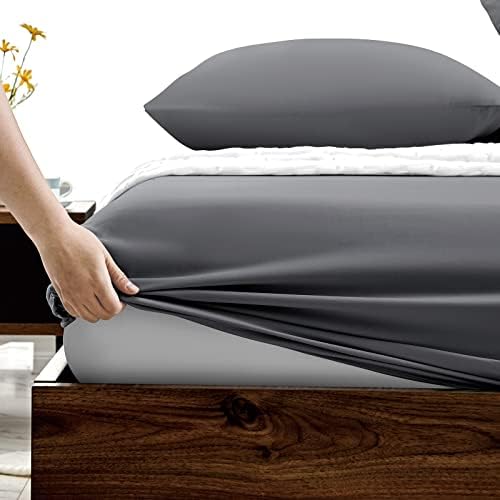 FreshCulture Queen Fitted Sheets, Bulk Pack of 6, Deep Pocket, Soft Microfiber - Image 3