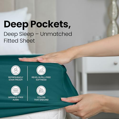 Utopia Bedding King Fitted Sheet - Image 4