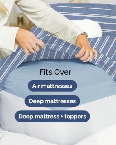 Extra Deep Flex Top Split Head King Sheet Set - Image 6