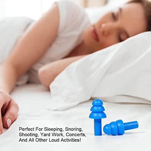 100 Pair Reusable Soft Silicone Ear Plugs Waterproof - Image 2