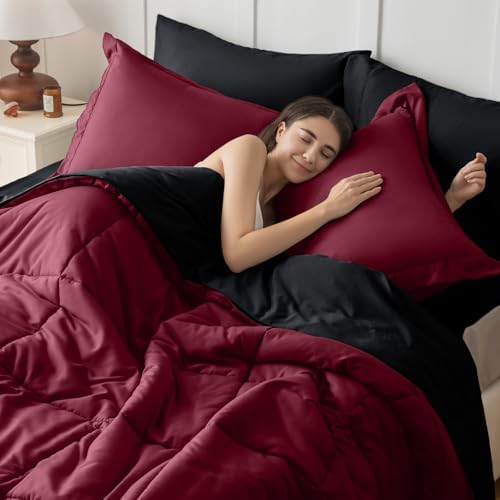 JOLLYVOGUE Twin XL Comforter Set, Ultra-Soft Bed in a Bag Twin XL Size 5 Pieces - Image 6