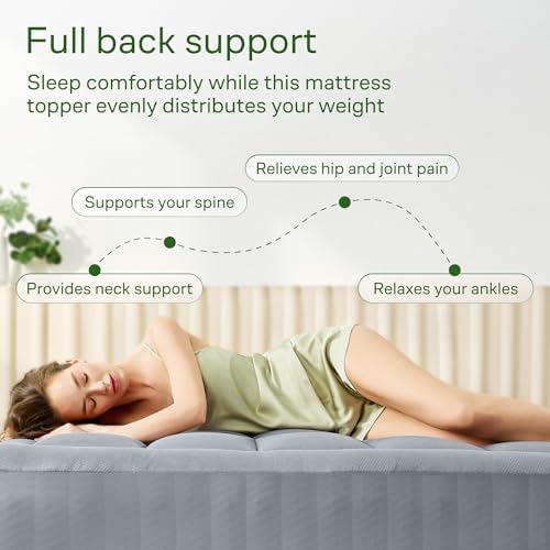 Niagara Sleep Solution King Ultra Soft Mattress Topper — Back Pain Relief - Image 4