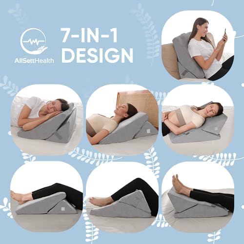 AllSett Health Adjustable Bed Wedge Pillow - Image 5