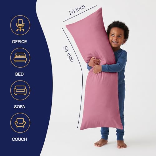 DOWNCOOL Large Body Pillow Insert- Breathable Full Body Pillow - Image 2