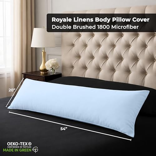 ROYALE LINENS 1800 Body Pillow Cover - Image 2