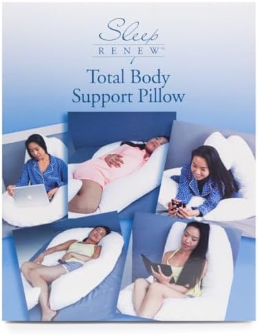Total Body Support Pillow, U-Shaped Full Body Pillow - Image 5