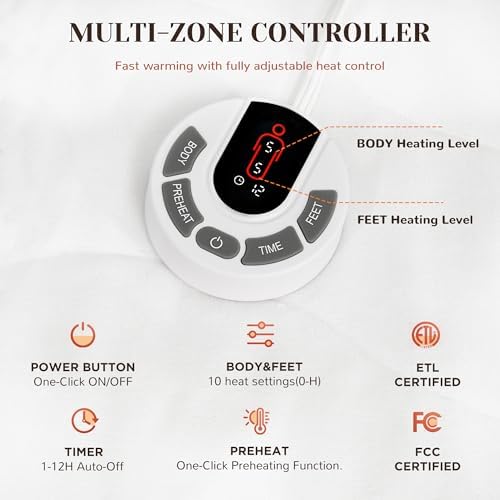 GOTCOZY Heated Mattress Pad Twin Size-Heated Pad - Image 3