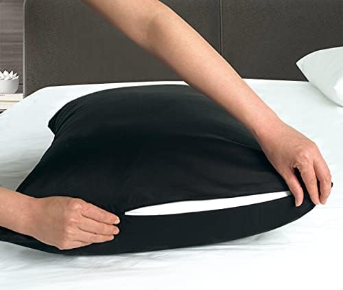100% Egyptian Cotton Queen Size Pillow Protectors - Image 4