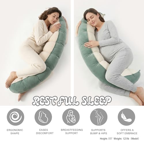 Peallow – Long Round Body Pillow - Image 5