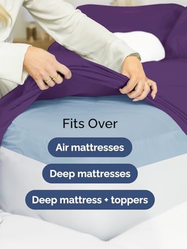 CGK Linens Extra Deep Full Fitted Sheet - Image 6