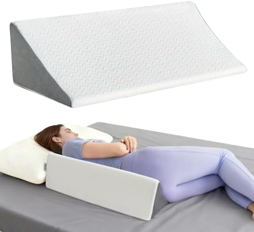 Vekkia Wedge Pillow for Side Sleeping, Back Support by Vekkia
