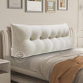 WOWMAX Wedge Headboard Pillow Caking Reading Pillow Sitting in Bed by WOWMAX