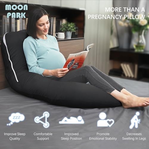 MOON PARK Pregnancy Pillows for Sleeping - Image 4