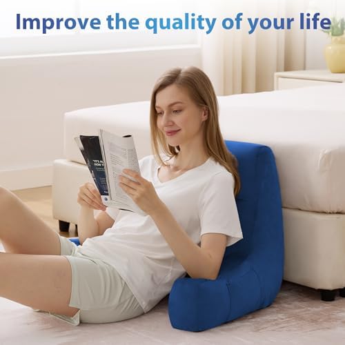 IPYNBAP Back Pillow for Bed Sitting up, Reading Pillow, 20 Inch - Image 6