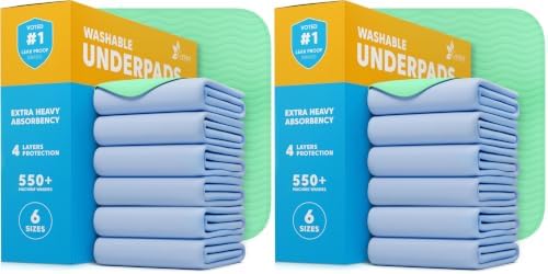 GREEN LIFESTYLE® Washable Underpads by GreenLifeStyle