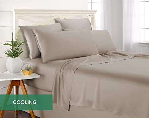 Pure Bamboo Queen Sheets, Genuine 100% Organic Viscose Derived from Bamboo Bed - Image 5