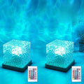 2 Pack Ocean Wave Projector Light,Shower Lamp Ambient Lighting by Growalleter
