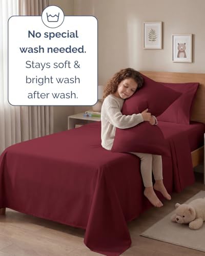 Twin 4 Piece Bed Sheet Set - Image 6