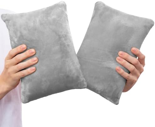 1 MIDDLE ONE 2 Pack Small Pillow, Memory Foam Mini Pillow 11 X 7 Inches by 1MIDDLEONE
