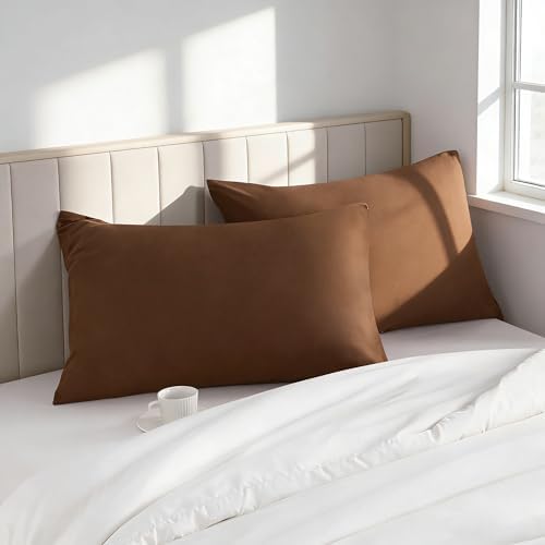 Queen Pillow Cases, 2 Pack, 20x30 in, Microfiber - Image 3