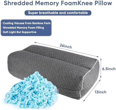 MINUPWELL 6.5" Knee Pillow for Side Sleepers - Image 2