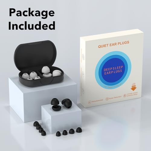 -40dB Ear Plugs for Sleeping Noise Cancelling Ear Plugs for Noise Reduction & - Image 6