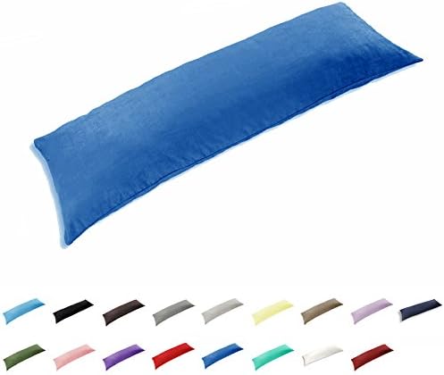 TAOSON 100% Cotton 300 Thread Count Envelope Style Body Pillow Cover Pillowcase by TAOSON