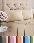 Queen Size 4 Piece Sheet Set by CGKUnlimited