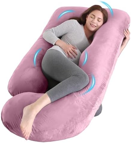 U Shaped Pregnancy Pillow for Sleeping, Maternity Body Pillow for Women by Unknown
