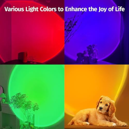 Neroupe Upgraded Sunset Lamp Projector with APP Control, Led Night Light - Image 6