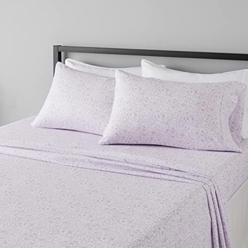 Amazon Basics Lightweight Super Soft Easy Care Microfiber Bed Sheet Set by AmazonBasics