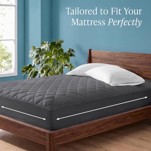 Bare Home Quilted Fitted Mattress Pad - Image 3