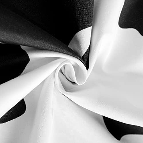 NTBAY Body Cow Pillowcase, 1800 Thread Brushed Microfiber Black and White Cow - Image 2