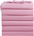 FreshCulture Twin Fitted Sheets, Bulk Pack of 6, Deep Pocket, Soft Microfiber by FreshCulture