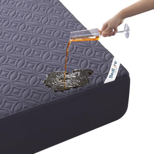 BEDLORE Waterproof Mattress Protector, King Size Mattress Pad by Bedlore