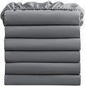FreshCulture Queen Fitted Sheets, Bulk Pack of 6, Deep Pocket, Soft Microfiber by FreshCulture