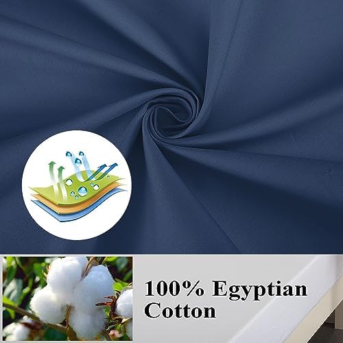 100% Egyptian Cotton Queen Size Pillow Protectors - Image 3