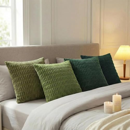 Fancy Homi 4 Packs Decorative Throw Pillow Covers - Image 4
