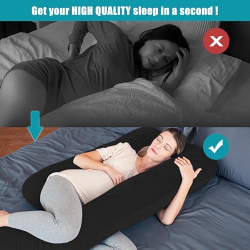 Cute Castle Pregnancy Pillows, Soft U-Shape Maternity Pillow - Image 6