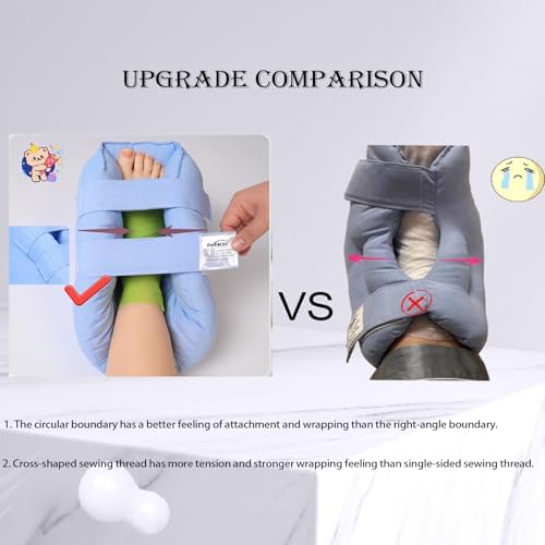 Heel Protector for Pressure Sores, Adjustable Heel Cushion Boot for Elderly - Image 3