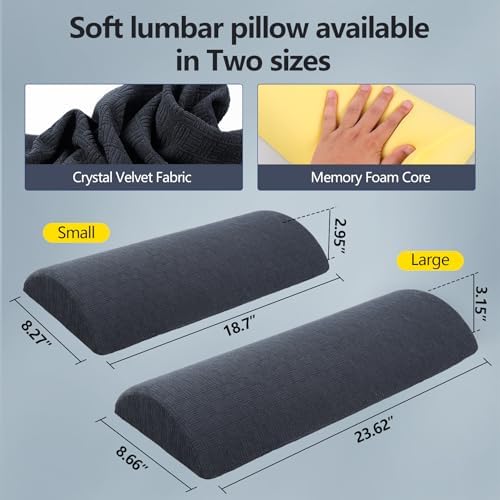 Cozyhealth - 2.95" H*18.7" L - Soft Small Lumbar Pillow - Image 5