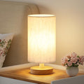 Fenmzee 9" Small Table Lamp for Bedroom - Inline Control with 3000K Bulb by Fenmzeelighting