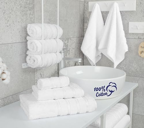 American Soft Linen 100% Cotton Luxury Turkish Towels, 6 Piece Towel Set - Image 2
