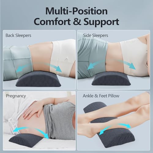 Cozyhealth - 3.15"H*23.6"L - Soft Lumbar Pillow - Image 7