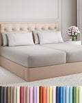 Split King 7 Piece Bed Sheet Set by CGKUnlimited