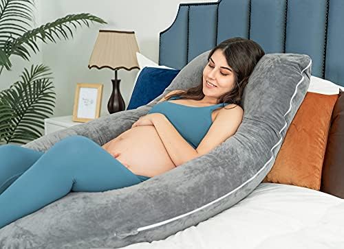 QUEEN ROSE Pregnancy Pillows, U Shaped Full Body Pillow - Image 5