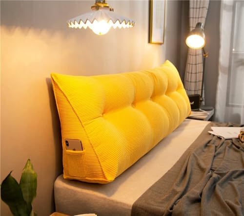 Triangular Wedge Headboard Pillow by UUluhao