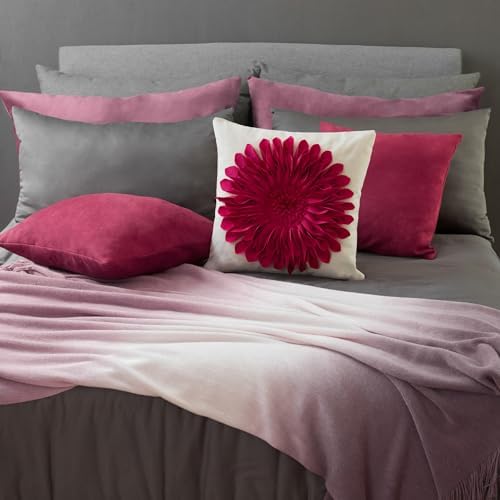 OiseauVoler 3D Sunflower Throw Pillow Cover Decorative Handmade Pillowcase - Image 3